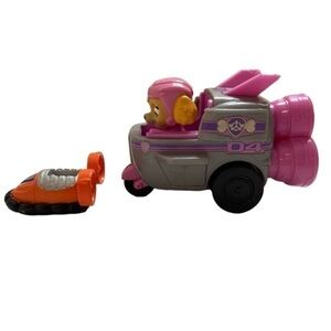 Paw Patrol Skye Airplane Plane Pink Gray Safety Rescue Protector Dog Pup Fly Toy